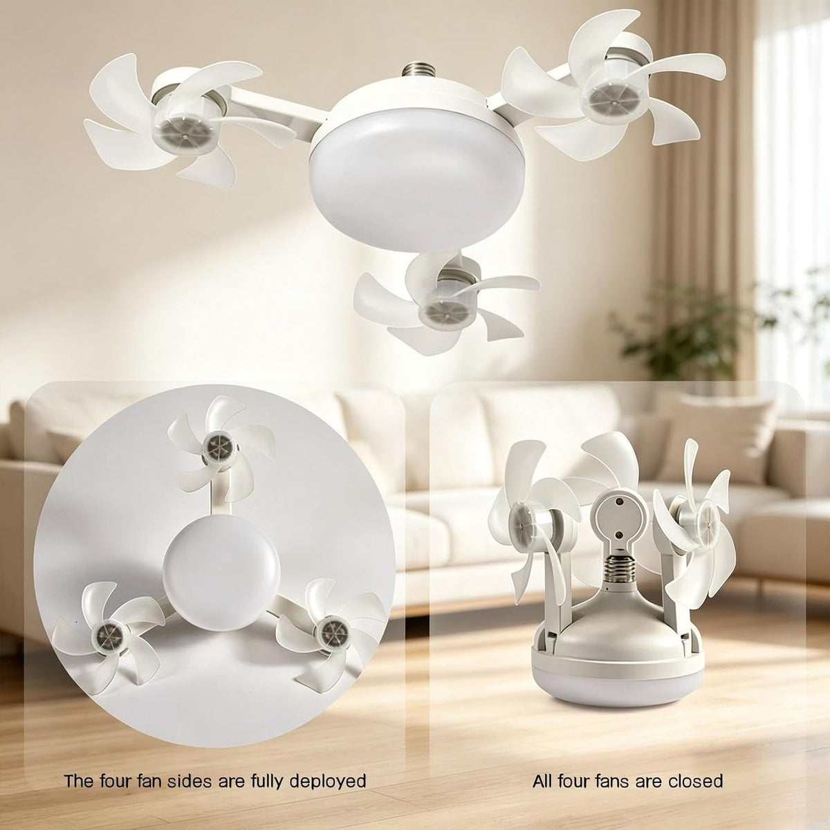 E27 LED Ceiling Fan Light