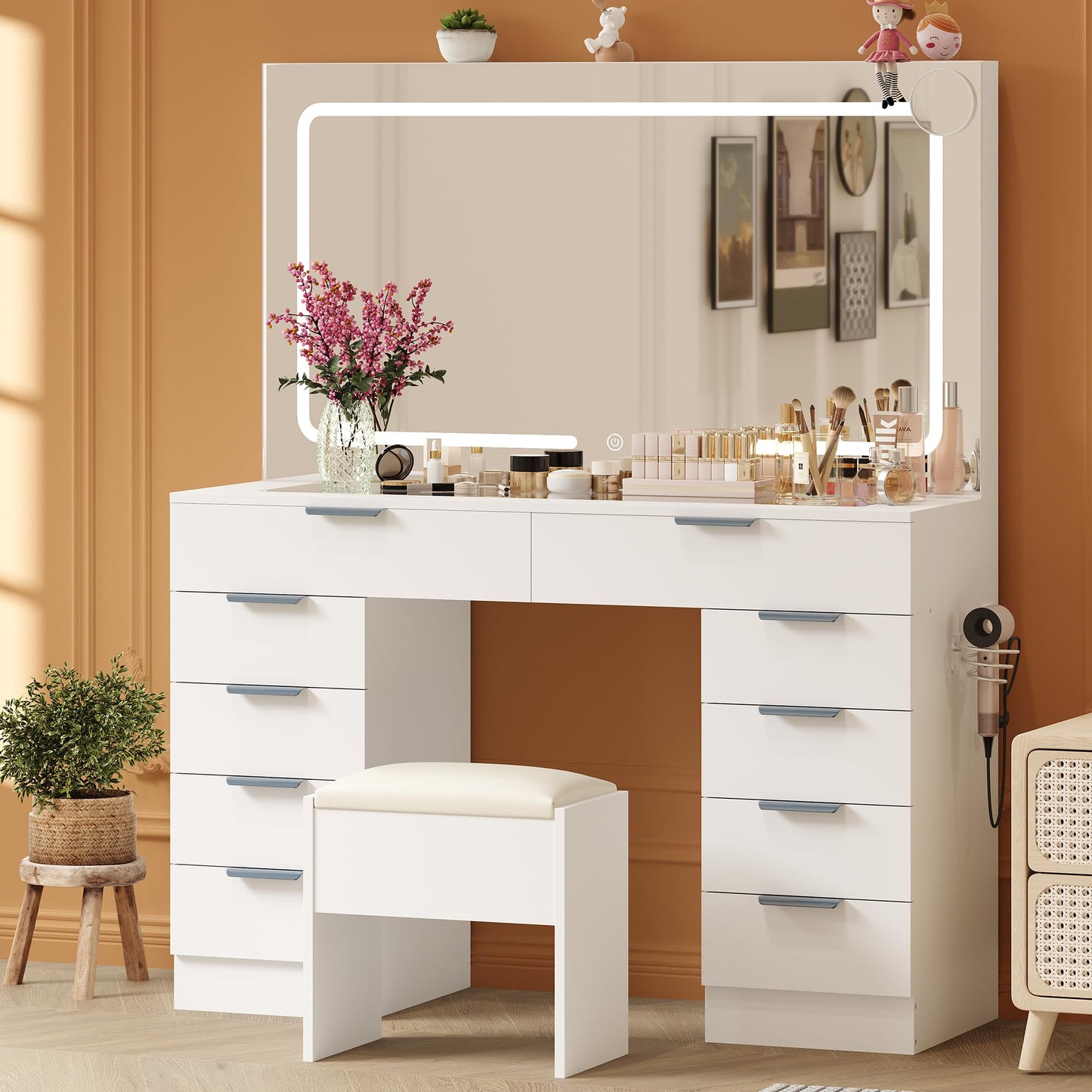LED Makeup Vanity Desk