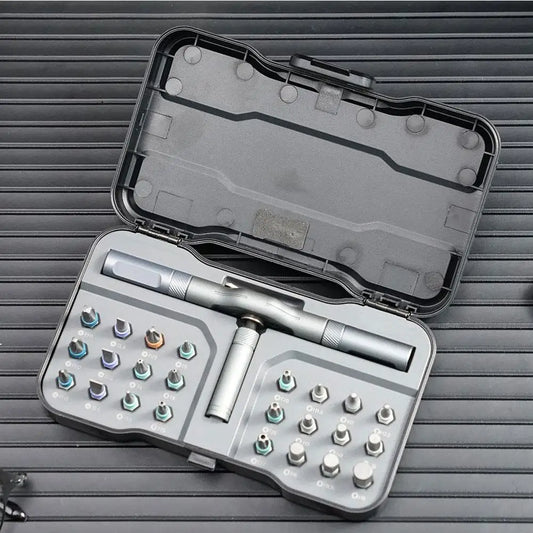 24-in-1 Ratchet Magnetic Screwdriver Set