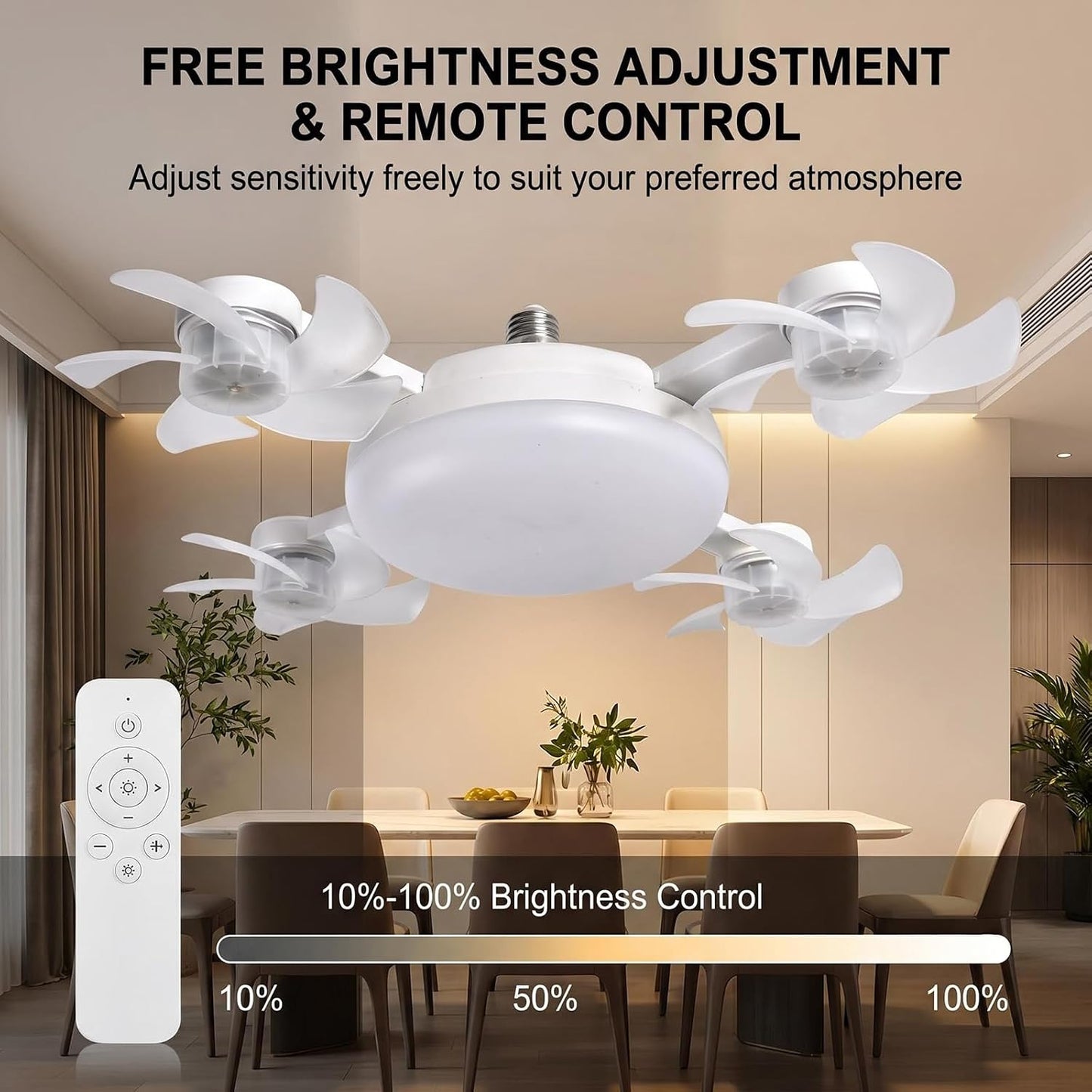 E27 LED Ceiling Fan Light