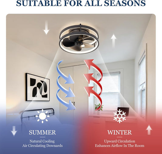 13" Low Profile Fan Light