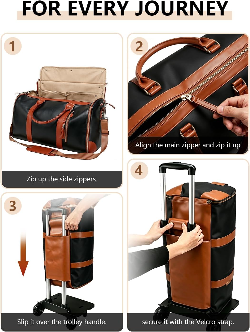 NorthPeak Trolley waterproof travel clothing bag