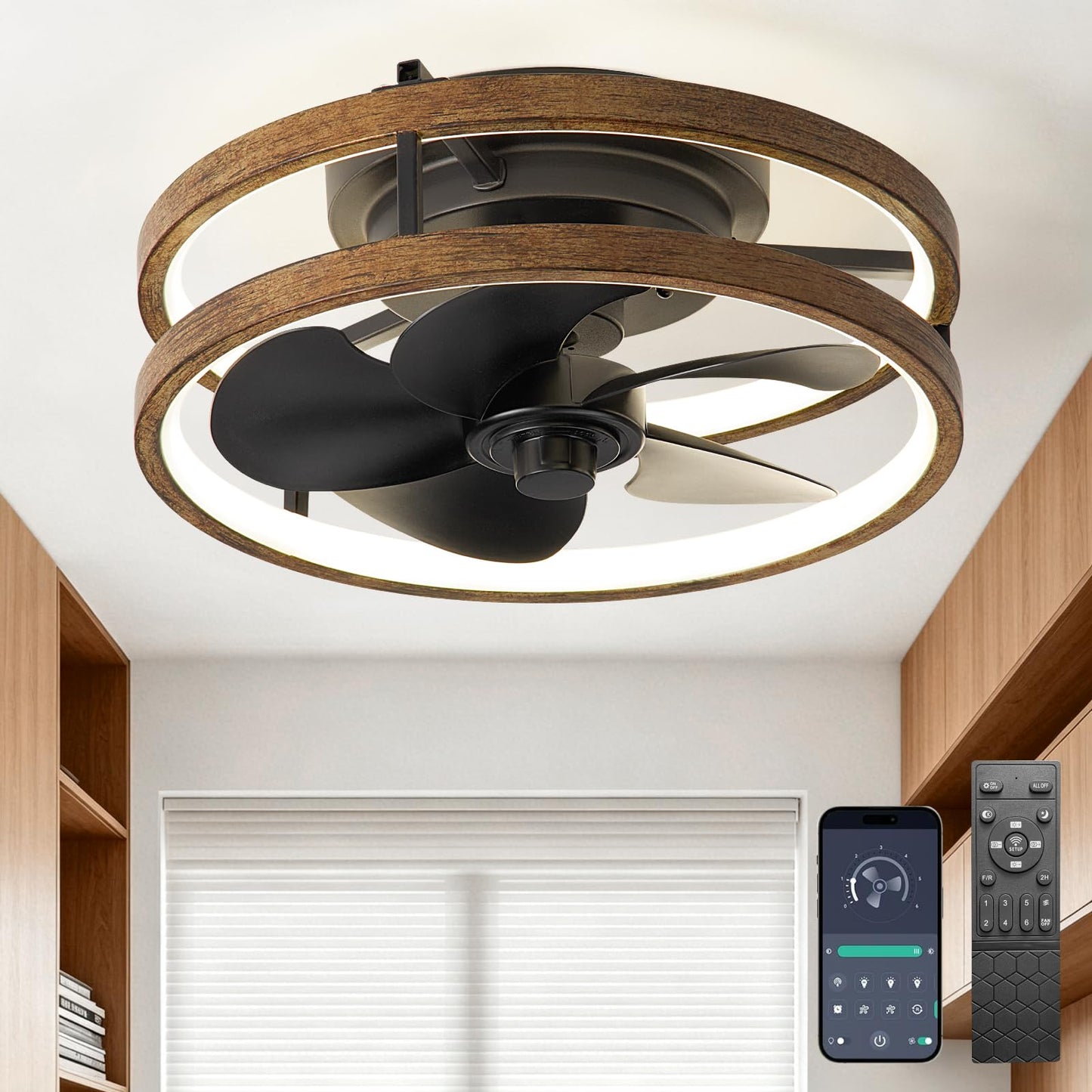 13" Low Profile Fan Light