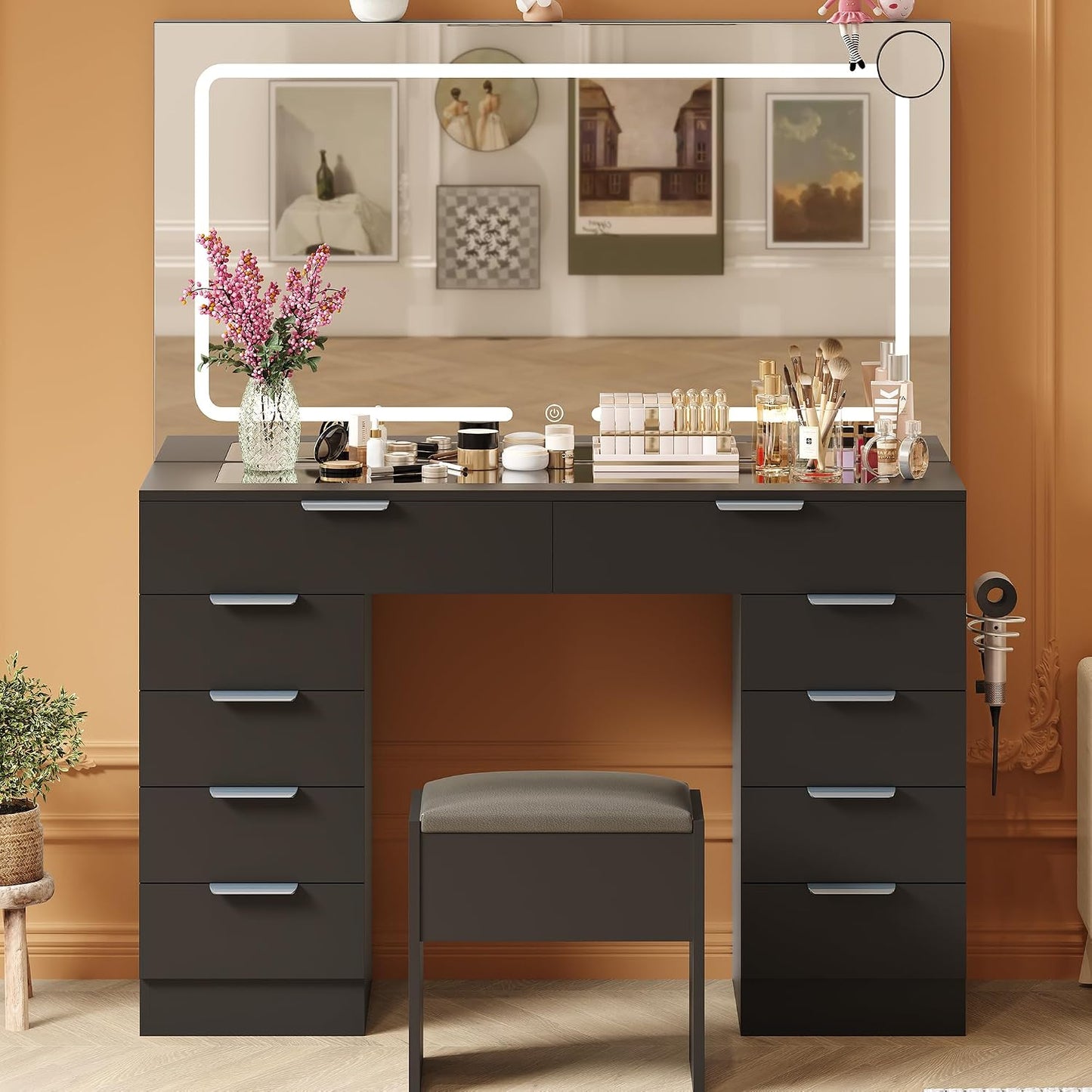 LED Makeup Vanity Desk