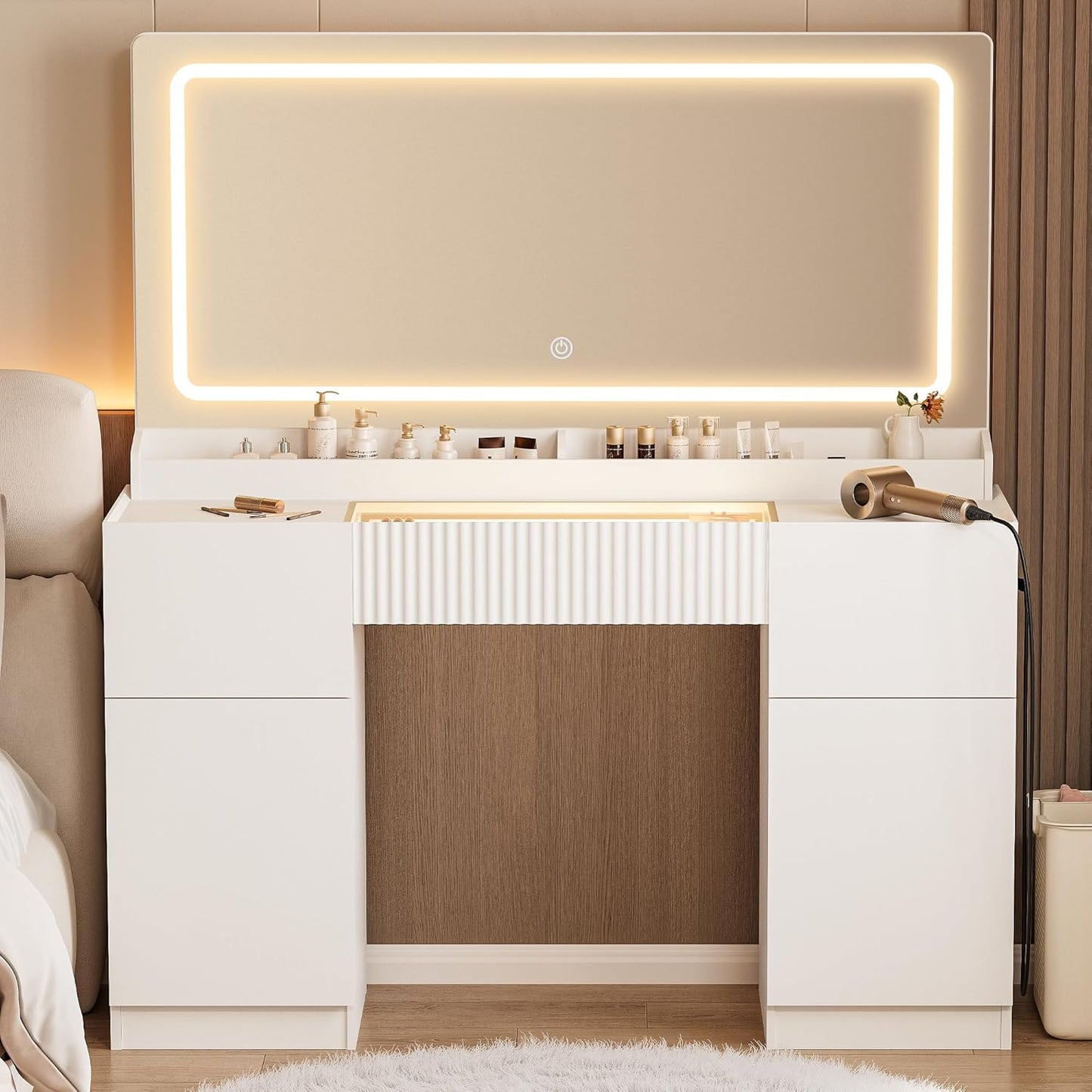 44" Modern Vanity Desk