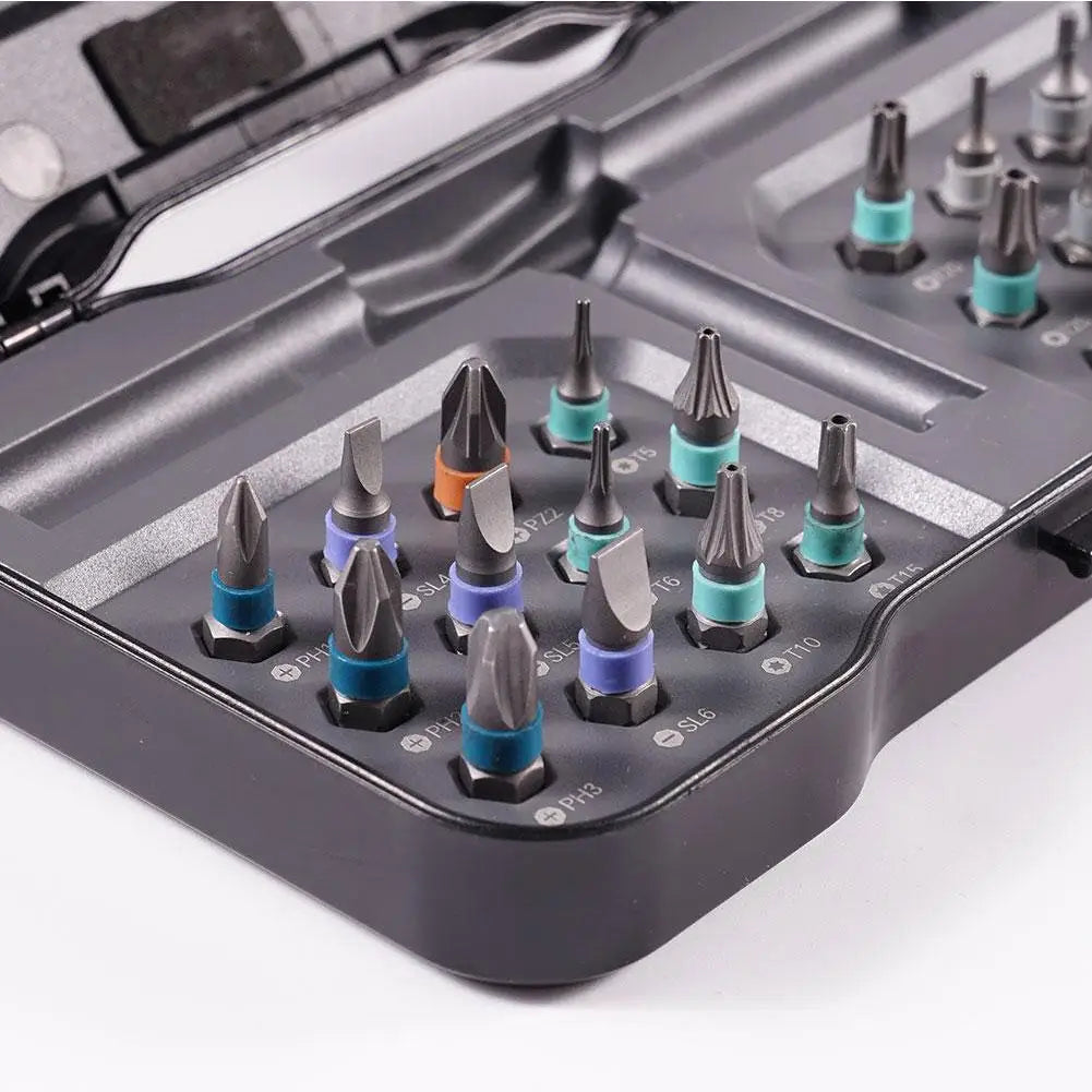 24-in-1 Ratchet Magnetic Screwdriver Set