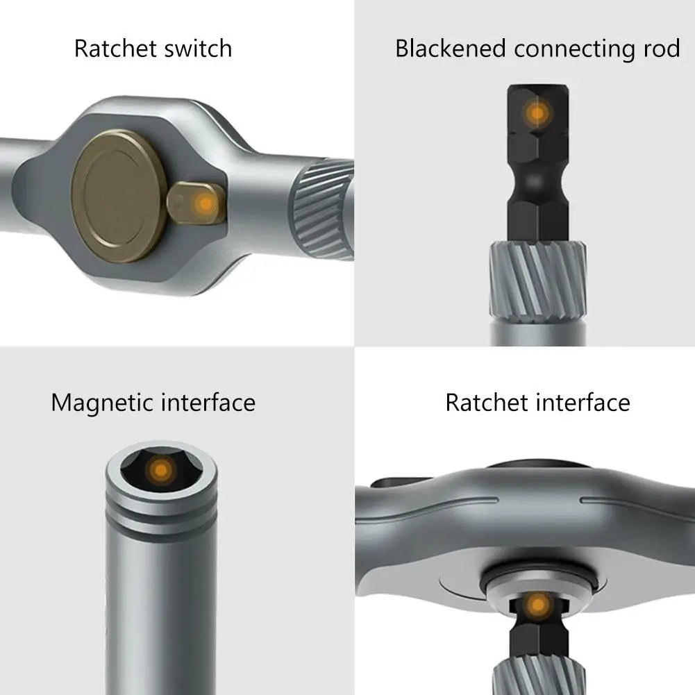 24-in-1 Ratchet Magnetic Screwdriver Set